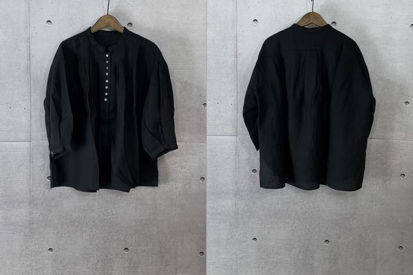 OLDMAN'S TAILOR TAFFETA バルーンスリーブブラウス 大特価！OLDMAN'S TAILOR TAFFETA バルーンスリーブブラウス